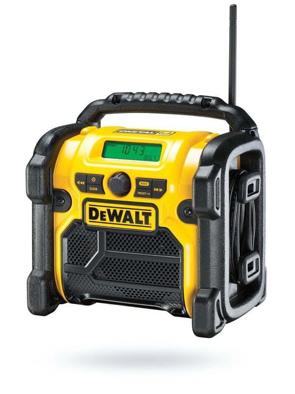 XR LI-ION-RAKENNUSRADIO FM/AM 18 V - DW DCR019-QW
