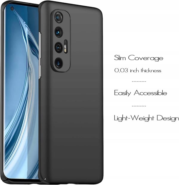 Beskyttende cover til Xiaomi Mi 10S slim tynd sort M2102J2SC
