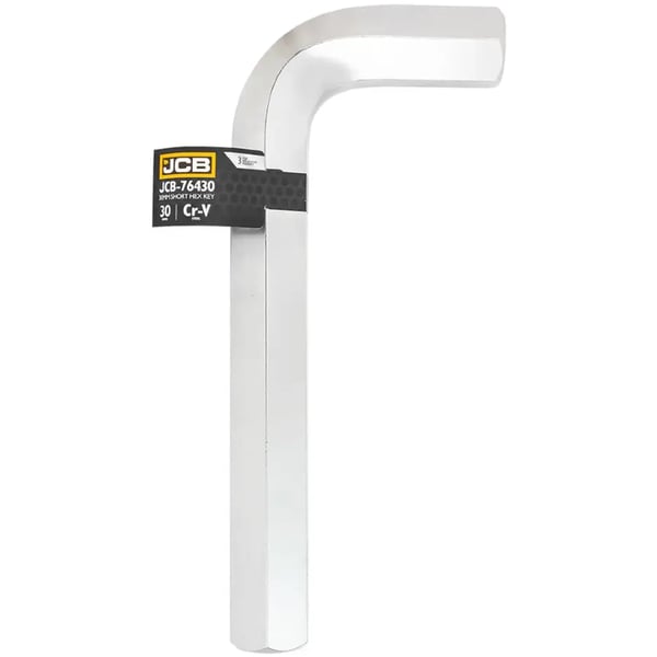 JCB Unbrakonøgle HEX CRV 30 mm 6-punkts L-type