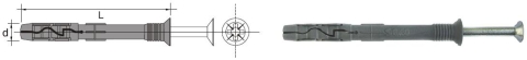 PIKAKIINNITYSTAPPI 6*50MM - 2.0 STO - KG 6*50