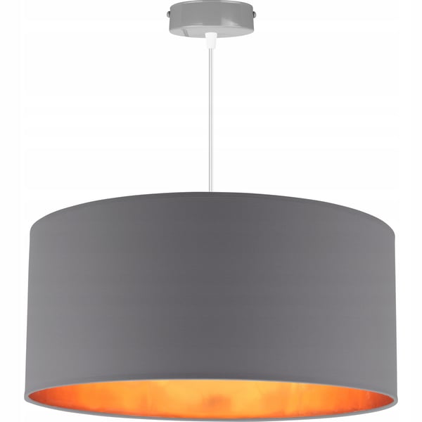 LOFTSLAMPE MED GYLDET LED-SKÆRM