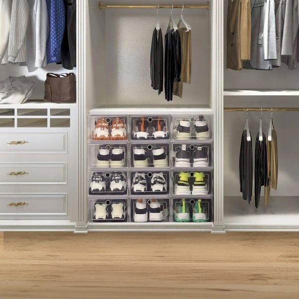 Skokasser, skab, hylde, stærk, modulær, til garderobe, entré, 33x23x14