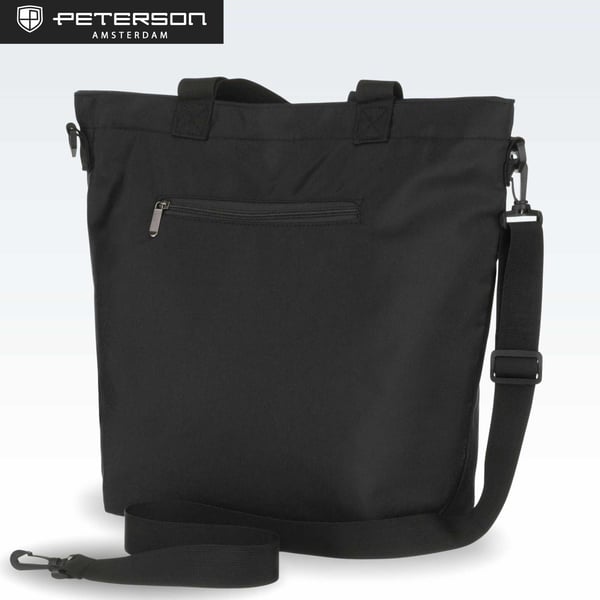 PTN TZ15605-7627 Svart shoppingväska