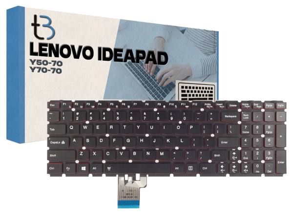 Lenovo Y50-70 Y70-70 -näppäimistö LED-taustavalaistu