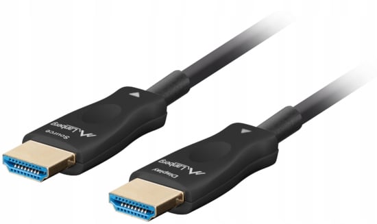Lanberg M/M v2.1 HDMI-kabel 10m 8K svart optisk AOC