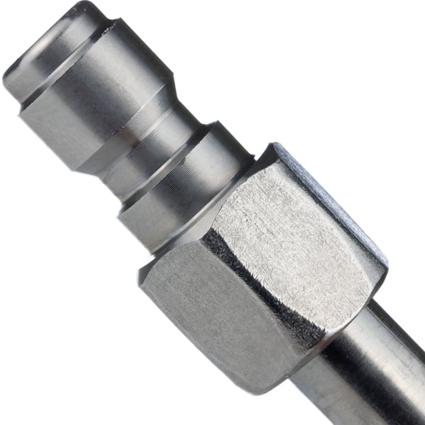 Højtryksrenserlanse 1/4" 34cm bøjet 90°