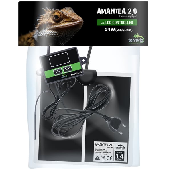 Terrario Amantea 2.0 14W - varmemåtte med termostat