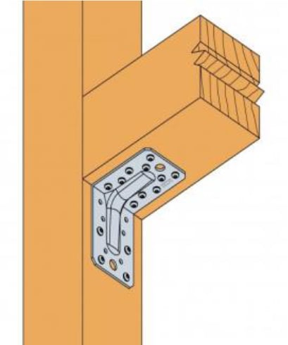 Kulmaosa leimalla KP3 90x50x55x2,5