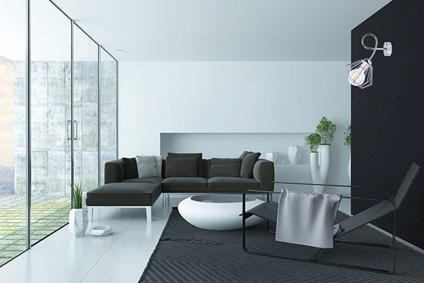 Kromattu LOFT WALL LAMP tyylikäs seinävalaisin