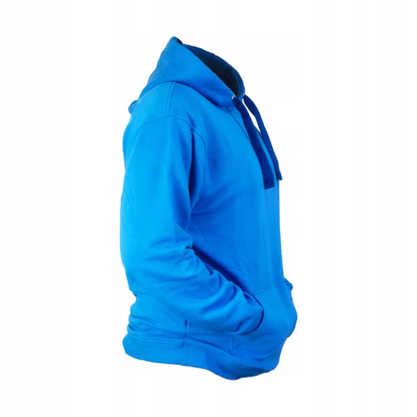 Miesten hopeansininen collegepaita - koko XL/XXL