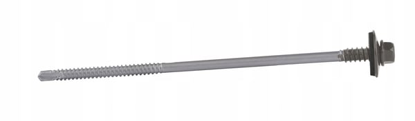 GTR6 SP A19 skruer 5,5/6,3x150mm RAL 9007