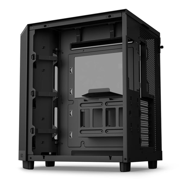 NZXT H6 Flow Midi Tower-kabinet, sort med vindue