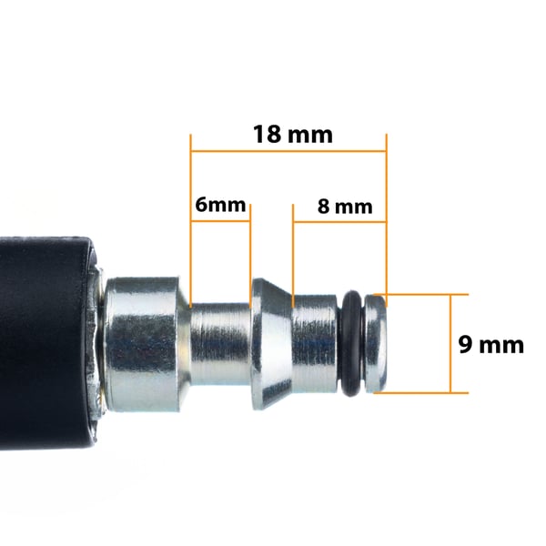 Lavor slangförlängning högtrycksslang 10m QC Quick Connect högtryckstvätt