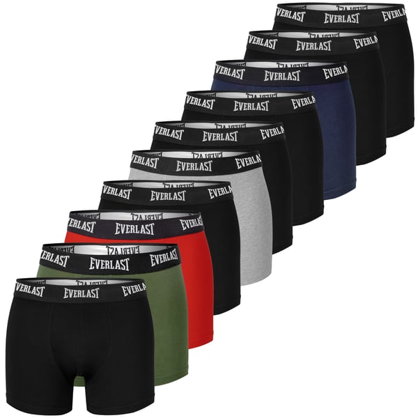 Everlast miesten puuvillaiset bokserit BM406 10 kpl koko L