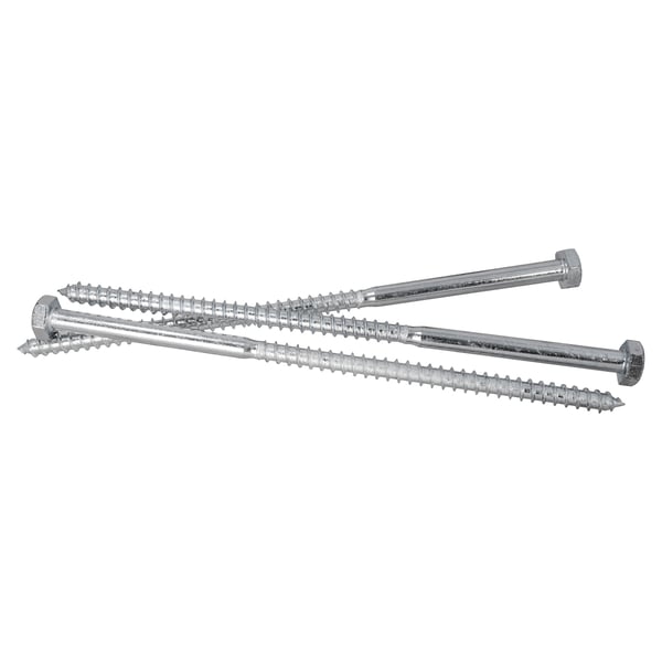 TRÆSKRUE MED NØGLE, GALVANISERET 82501 10*220MM - 501 10*220ZN