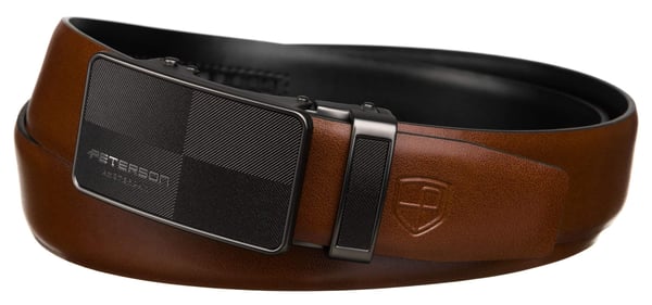 Peterson bælte sk automatisk PTN A011-115 brun