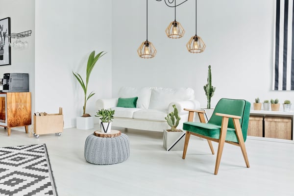 MODERNI PUINEN LED-KATTOVALAISIN