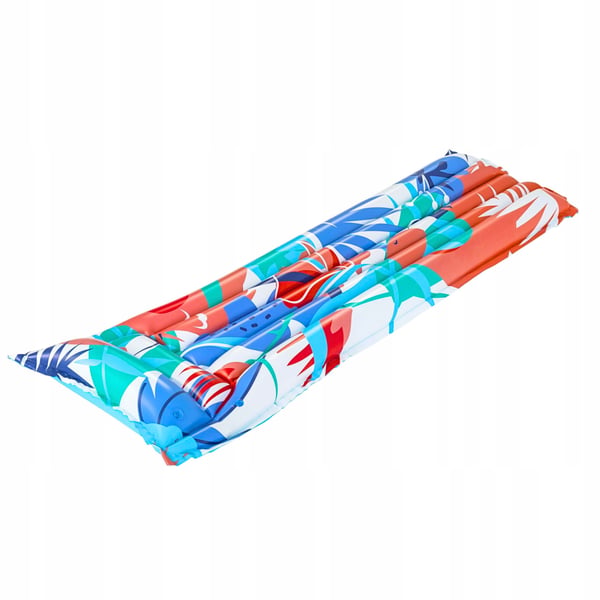 Bestway uppblåsbar vattensolstol för simning 183x69 cm strand sommar