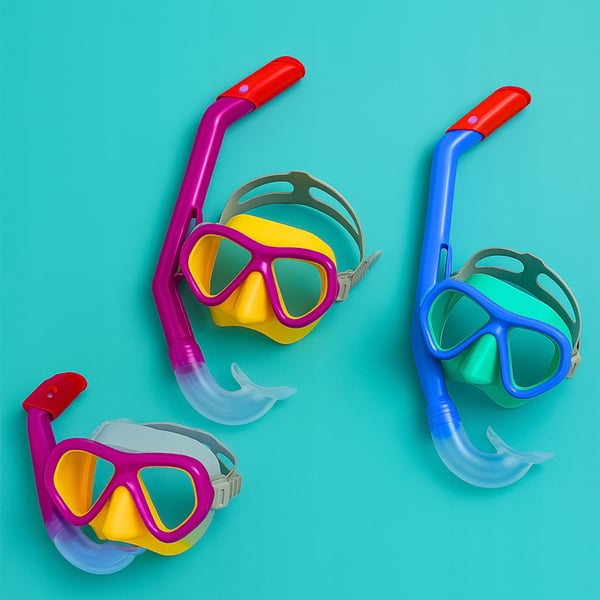 Bestway Dykkersæt - Maske med snorkel og svømmebriller