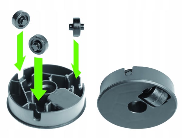 IPMR300 rund mobil platform antracit