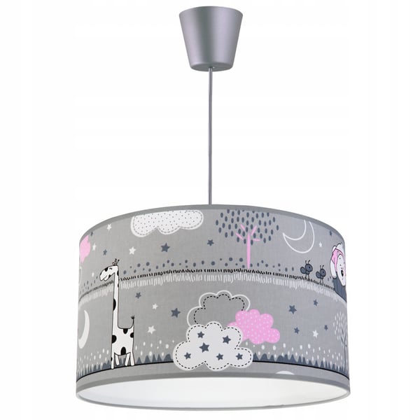 Lofthængende lampe til børn, LED-lampeskærm