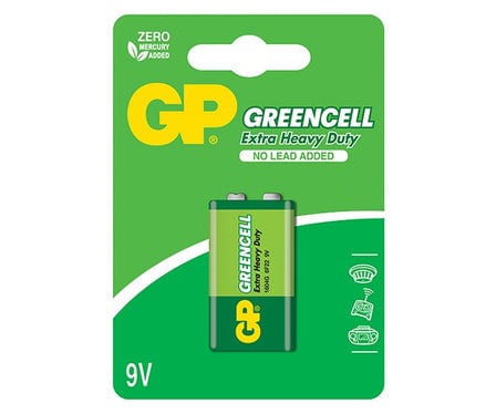 GREENCELL BATTERI 9.0V 1604G - GP1604G-U1