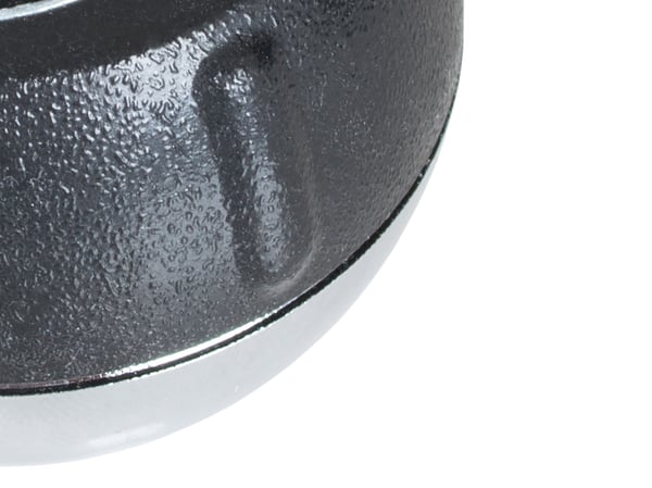 Fiat 500 2007- gearknapt chrom og sort 5 gear