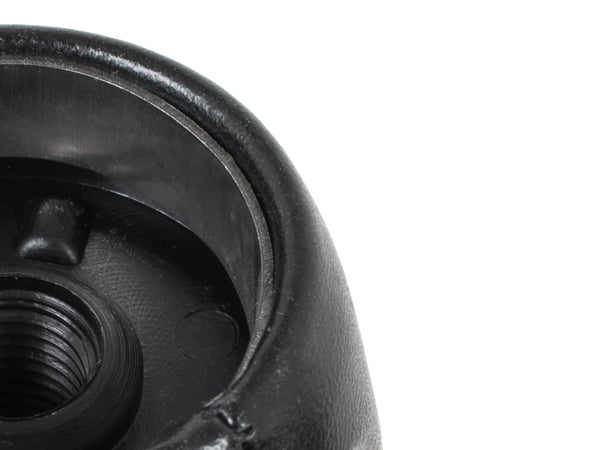 Hyundai Elantra gearstang knap sort og krom halvmat 5 gear