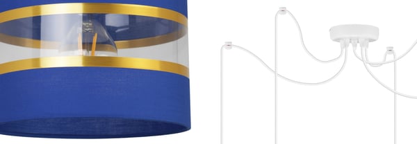Loftshængende lampe lysekrone lampeskærm moderne