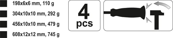 KOFOTSET 4 DELAR - YT-4730