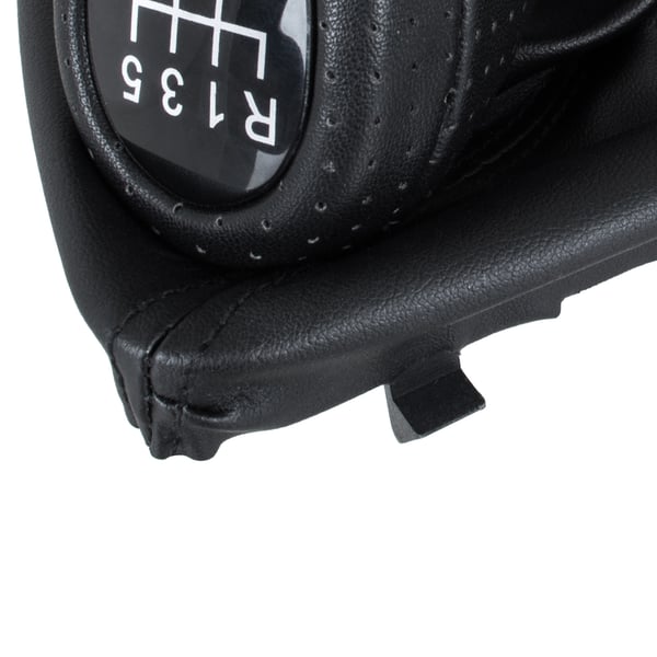 BMW 1 E87 04-07 gearknappe sort 6 gear med støvkrave