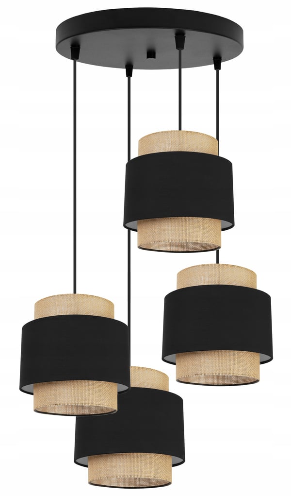 HÄNGLAMPA, TAKLJUSKRONA, LAMPSKÄRM, BOHO JUTA
