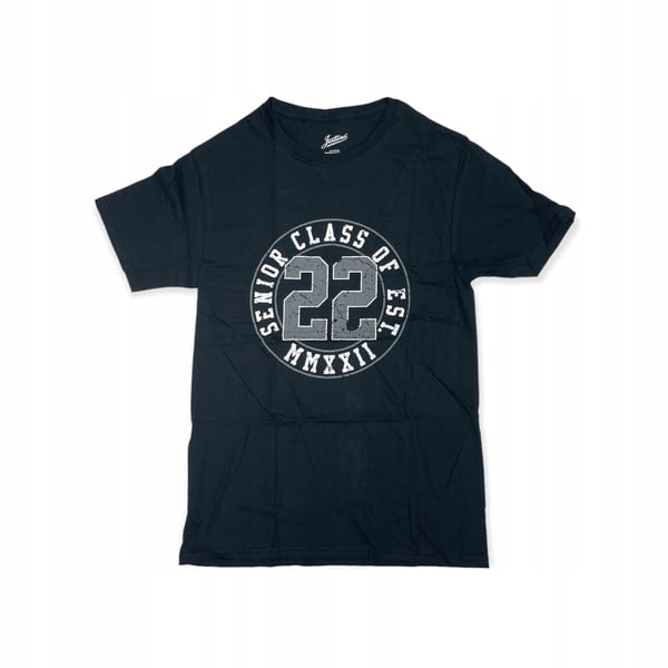 Jostens musta puuvilla-t-paita 22 S