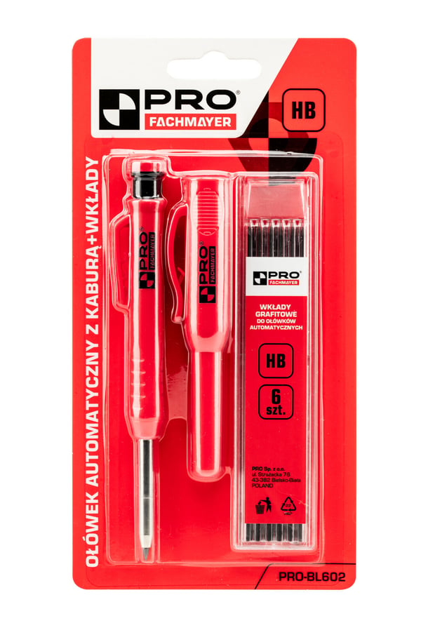 MEKANISK BLYANT MED HYLSTER OG STYLUS 6 STK. - 100-27-602 MEKANISK BLYANT MED HYLSTER OG STYLUS 6 STK. - 100-27-602