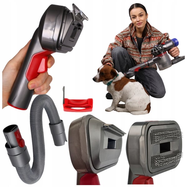 Dyson V7 V8 V10 V11 V12 V15 hundebørste og kambørste til hårrensning - sæt