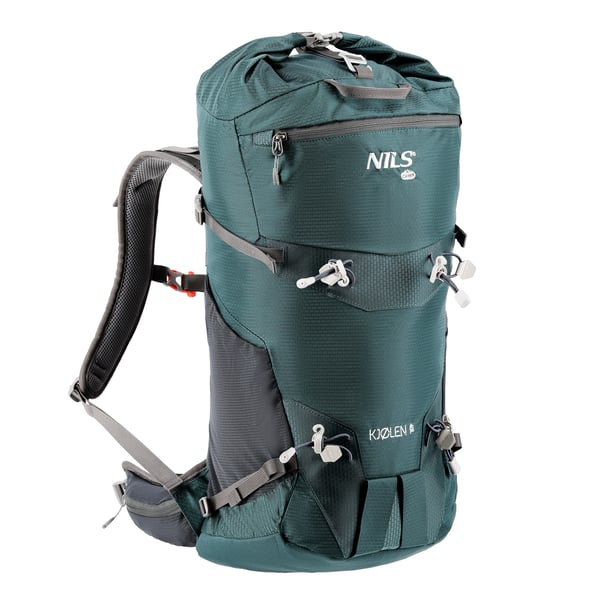 Ryggsäck för trekking grön KJOLEN 40L NILS CAMP NC1938