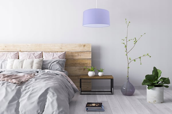 LAMPESKÆRM TIL GULVLAMPE LILLA 40 CM
