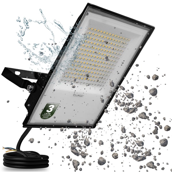 LED-arbetslampa utomhus BRIGHT vattentät 150W 16500lm 4000K LUMILED