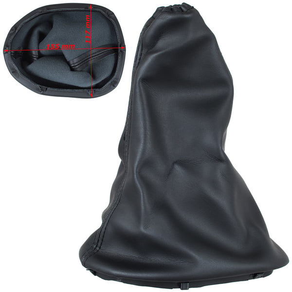 Toyota Yaris II 05-12 växelspaksdamask SVART + ram