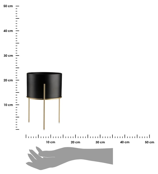 Moderni kukkateline 22 cm loft-asento