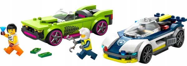 60415 - Lego City - Polisbilsjakt med Muskelbil