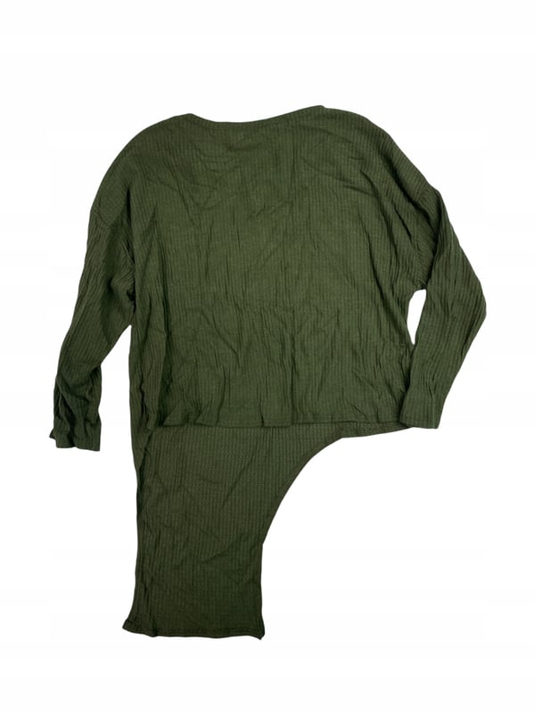 Grøn designerbluse Hvid bjørk M