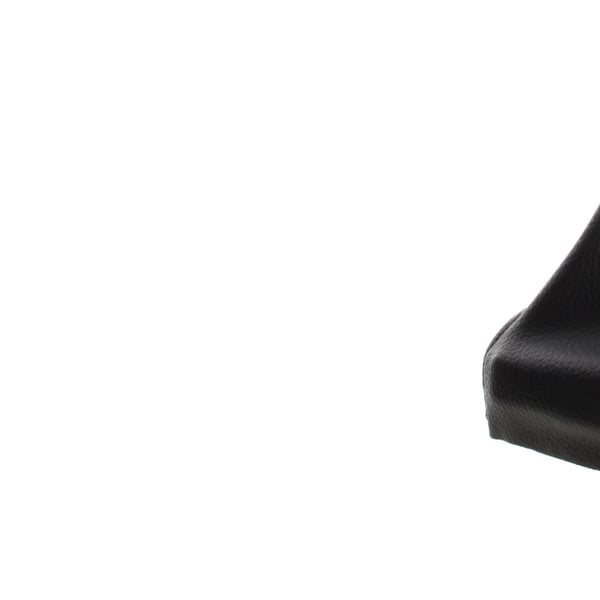 Seat Leon II 05-13 SVART ECO LÄDER växelspaksknopp + damask med ram 6 VÄXLAR