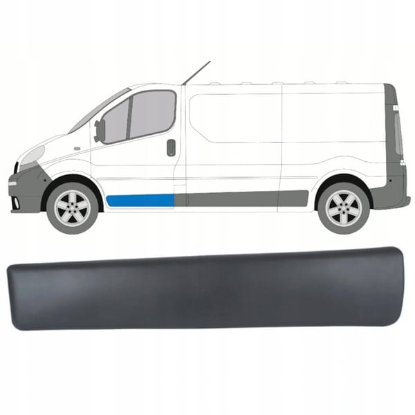 Opel Vivaro 01-13 dörrklädsel vänster fram