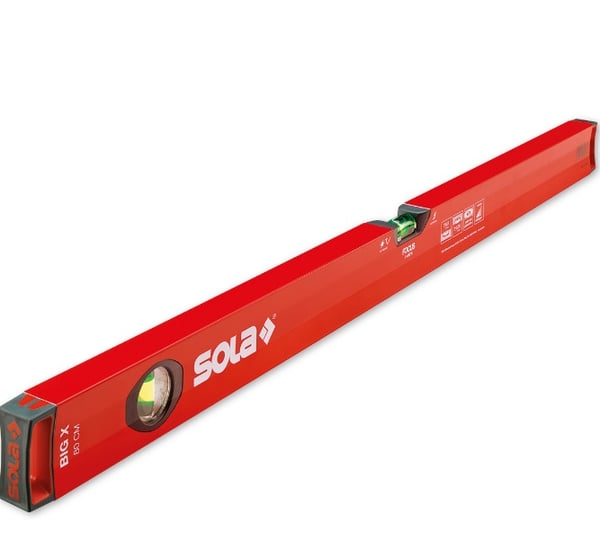 NIVÅ HORISONTELL OCH VERTIKAL INDIKATORPROFIL X BIG-X 30CM - SOL 01370301