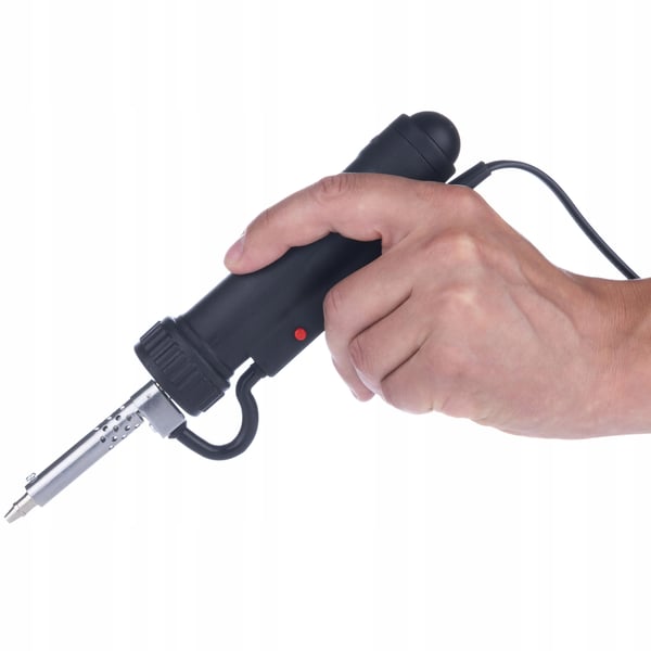 Rosfix sähköliitospyssy 350W sarja ja juotospasta 338 ja juotoslanka 183°C ja 2x pää ja 2x neula ja irrotuspleksi 2mm x 1.5 ja juotosfluksmedel RMA-223