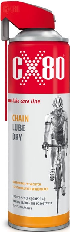 TØRSMØREMIDDEL TIL CYKELKÆDER DUO SPRAY 500ML - CX-48325
