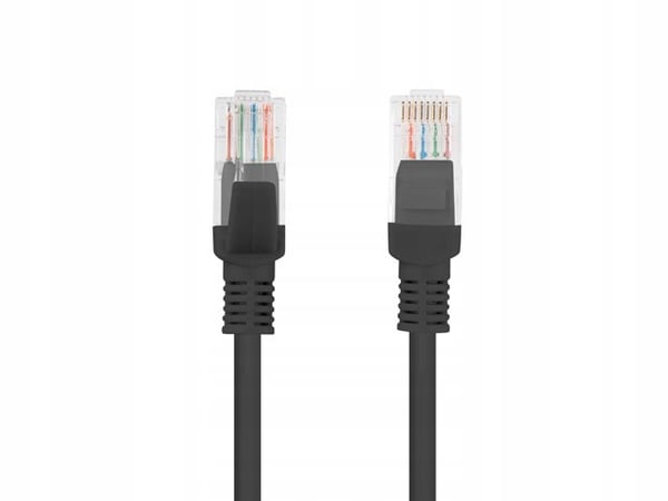 Lanberg UTP cat.6 patchkabel 0,5 m sort