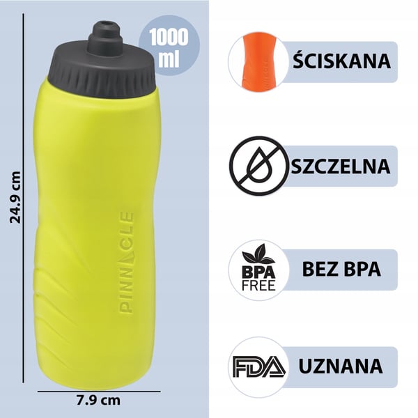 PINNACLE TPX9054 Sportflaska Grön 1L