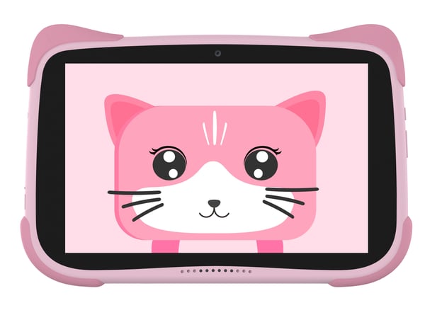 Kiano Alpha Kid Rosa multimedieudannelsescenter børnetablet kat Wi-Fi Android 13
